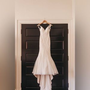 Worn once - wedding dress